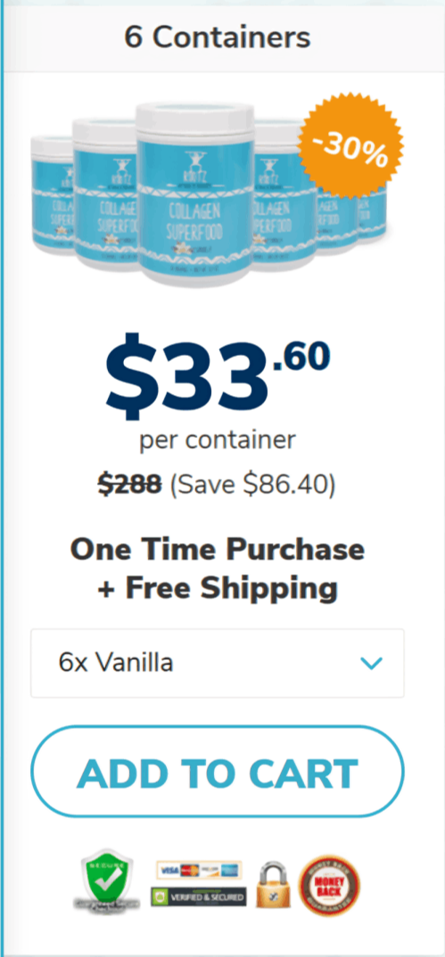 Collagen Superfood offer price