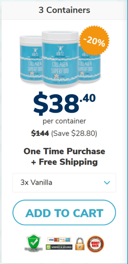 Collagen Superfood offer price